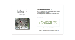 Desktop Screenshot of ninaf.se